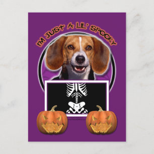 Halloween - bara ett Lil-tal - Beagle Vykort