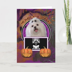 Halloween - Bara ett Lil-tal - maltesiska Kort