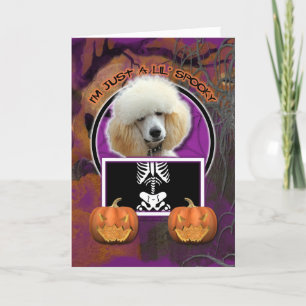 Halloween - Bara ett Lil-tal - Pudel - Apricot Kort