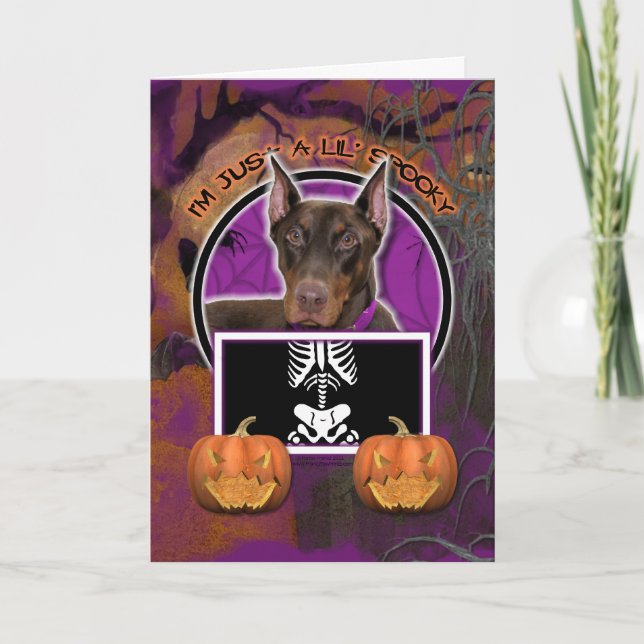 Halloween - Bara ett Lil-talesoky - Doberman - Roc Kort (Framsida)