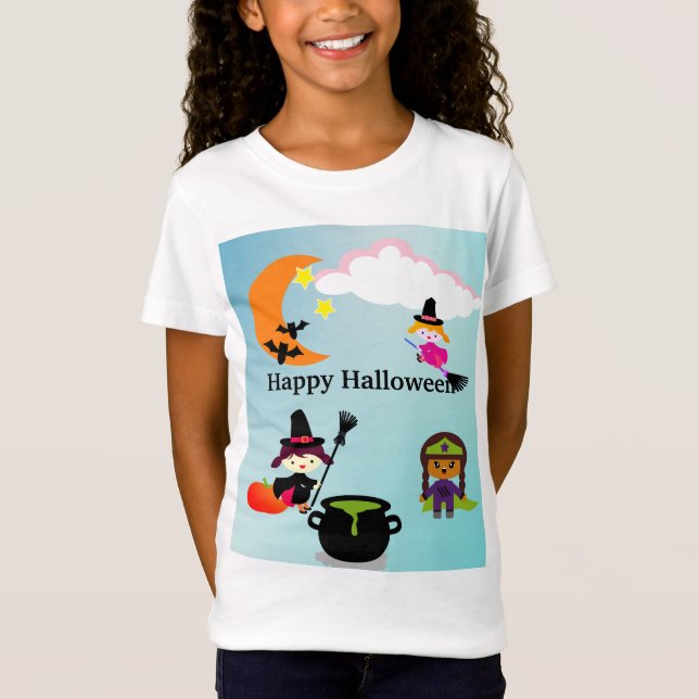 Halloween-barn T Shirt (Framsida)