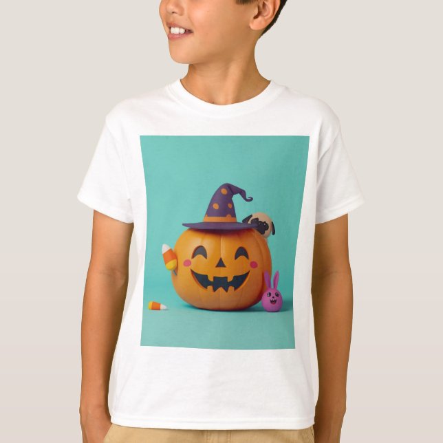 Halloween Barn t-shirt  (Framsida)