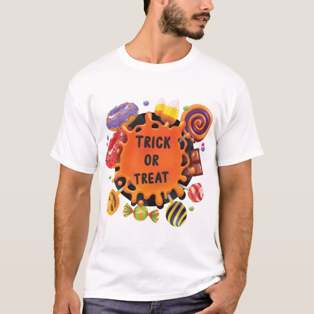 halloween barn t shirt (Framsida)
