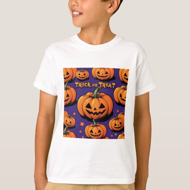 Halloween-barns t-shirt (Framsida)