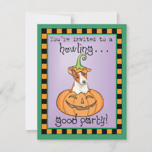 Halloween Basenji Kort