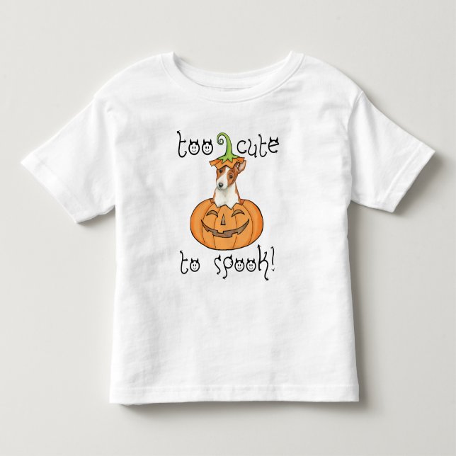 Halloween Basenji T-Shirt (Framsida)
