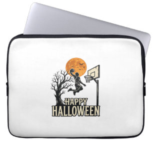 Halloween Basket Happy Halloween Vintage Sport Laptop Fodral