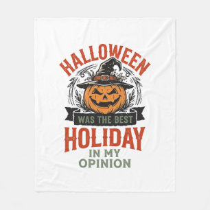 Halloween Bästa Högtid Vintage Pumpa Tröja Desig Fleecefilt