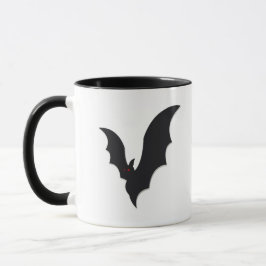 Halloween bat mugg
