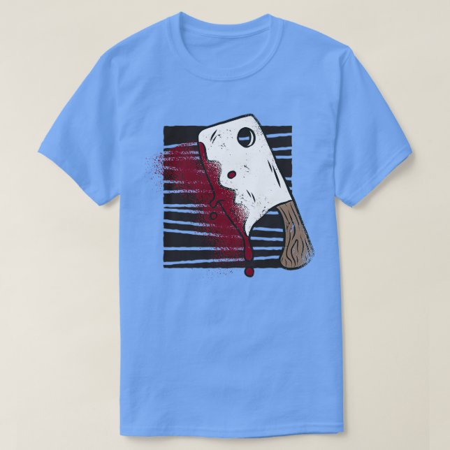 Halloween Battle Ax for Weapon Owner T Shirt (Design framsida)