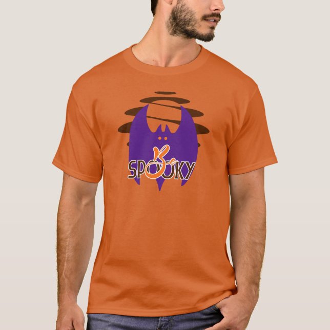 Halloween "Be Spooky" Fladdermus T-Shirt (Framsida)