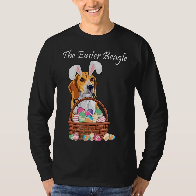 Halloween Beagle Gift| Beagle Print Comfort T Shirt (Framsida)