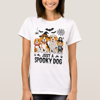 Halloween Beagle Hundar Tecknad T-Shirt