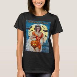 Halloween Beauty - Retro Pin-Up T Shirt