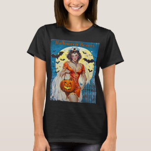 Halloween Beauty - Retro Pin-Up T Shirt