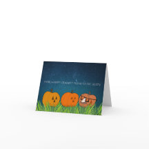 Halloween behöver inte vara läskkort