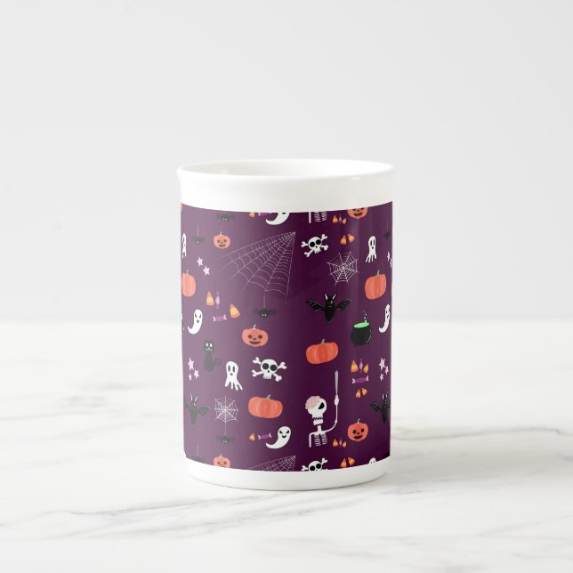 Halloween Benporslin Mugg (Framsidan)