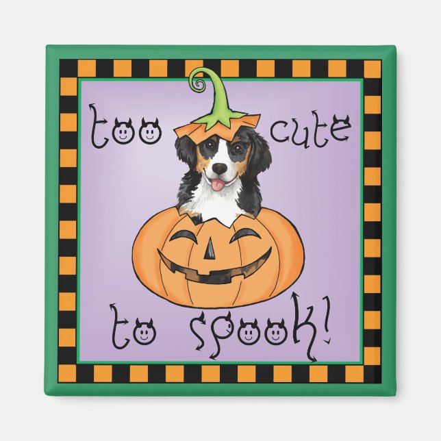 Halloween Berner Magnet (Framsidan)