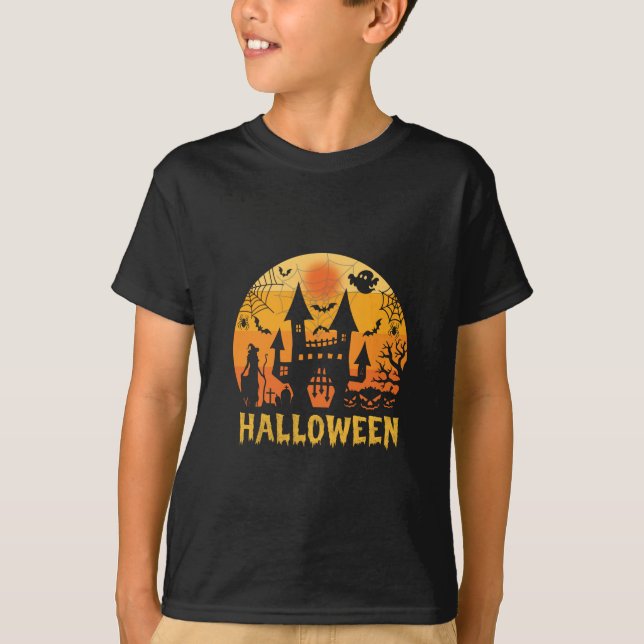 Halloween Best Halloween Birthday T Shirt (Framsida)