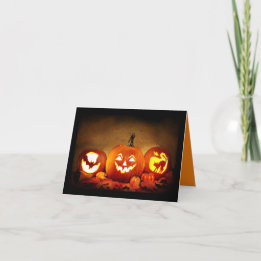 Halloween-betalkort Tack Kort
