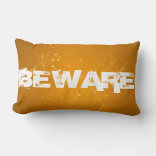 Halloween Beware Lumbar Pillow Lumbarkudde