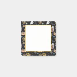 Halloween Bibliotek Notes Post-it Block