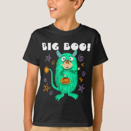 Halloween Big Boo-roligt söt karaktär T Shirt