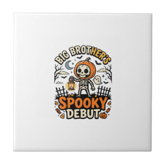 Halloween Big Brother Kuslig Debut Kakelplatta