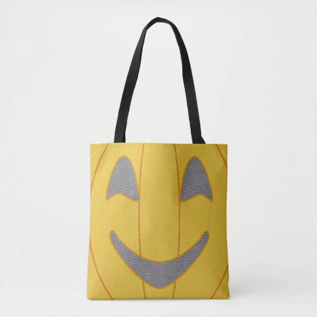 Halloween Big Pumpkin Tygkasse (Framsida)