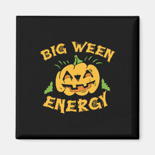 Halloween Big Ween Costume Pumpkin Älskare oktober Magnet
