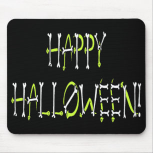 Halloween-bilder och bentext musmatta