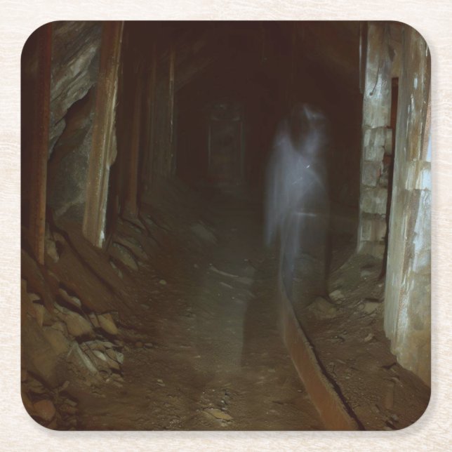 Halloween - Bindad min 1 Underlägg Papper Kvadrat (Framsidan)