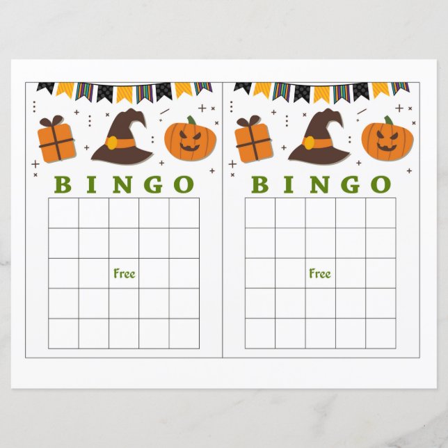 Halloween bingo,Cute Pumpkin (Framsida)