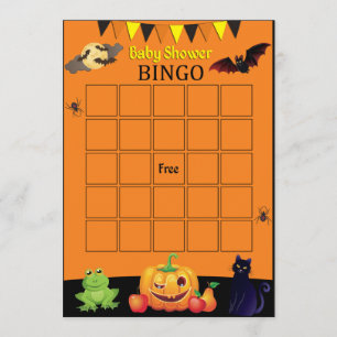 Halloween Bingo-kort Kort