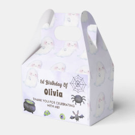 Halloween Birthday Cute Ghost Party Presentaskar