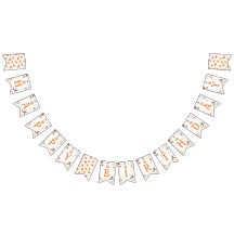 Halloween Birthday Garland Banner