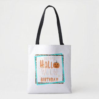 Halloween Birthday Gift Shirt, Halloween Birthday Tygkasse