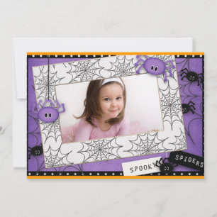 Halloween Birthday Inbjudningar
