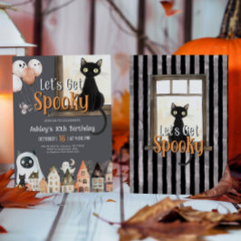 Halloween Birthday Inbjudningar