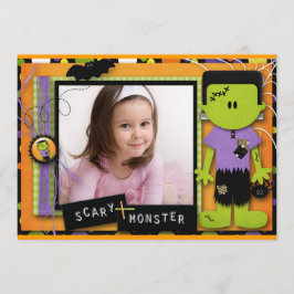 Halloween Birthday Inbjudningar