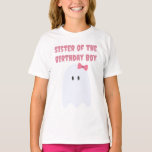 Halloween Birthday Sister T-Shirt<br><div class="desc">Att fira en födelsedag är en familjeangelägenhet! Hämta motsvarande skjortor för hela familjen så att du kan fira i stil. Det är inte bara roligt att matcha temat,  utan det låt oss också andra föräldrar att lätt veta vilka värdarna i party är! Halloween-skjortorna är perfektens beröring!</div>