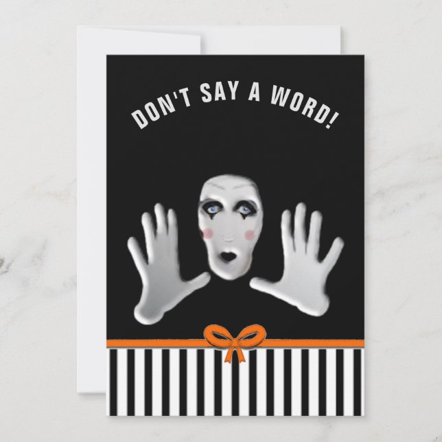 Halloween Birthday Surprise Party Inbjudningar (Framsida)