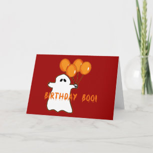 Halloween Birthday T-shirts och presenter Kort