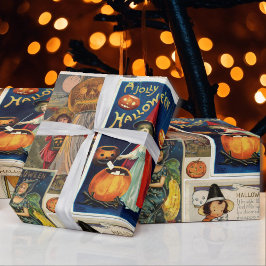 Halloween Birthday Vintage Cards Presentpapper