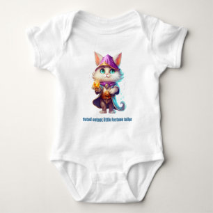 Halloween Blå Spådam Kattunge T Shirt