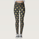 Halloween Black and Gold Foil Pumpkin Costume Leggings<br><div class="desc">Halloween Black and Gold Foil Pumpkin Costume Leggings är perfekt till bära till Halloween fest själva eller under en kostym.</div>