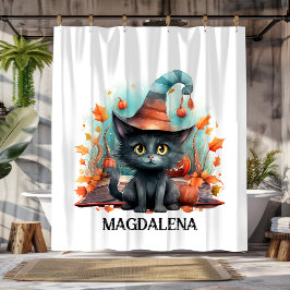 Halloween Black Cat Autumn Witchy