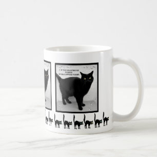 Halloween Black Cat Kaffemugg