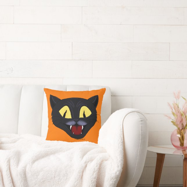 Halloween Black Cat Kudde (Soffa)