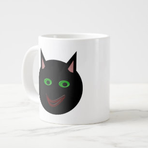 Halloween Black Cat Mugg Jumbo Mugg